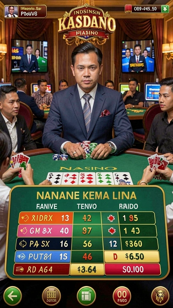 Tampilan antarmuka permainan yang intuitif.