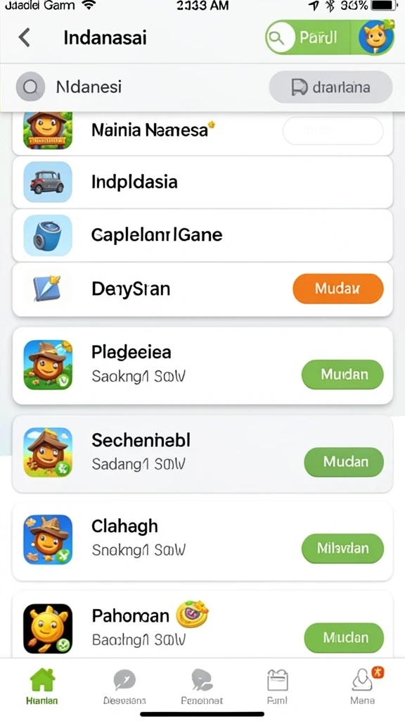Tangkapan layar menunjukkan pemandangan indah dalam permainan.