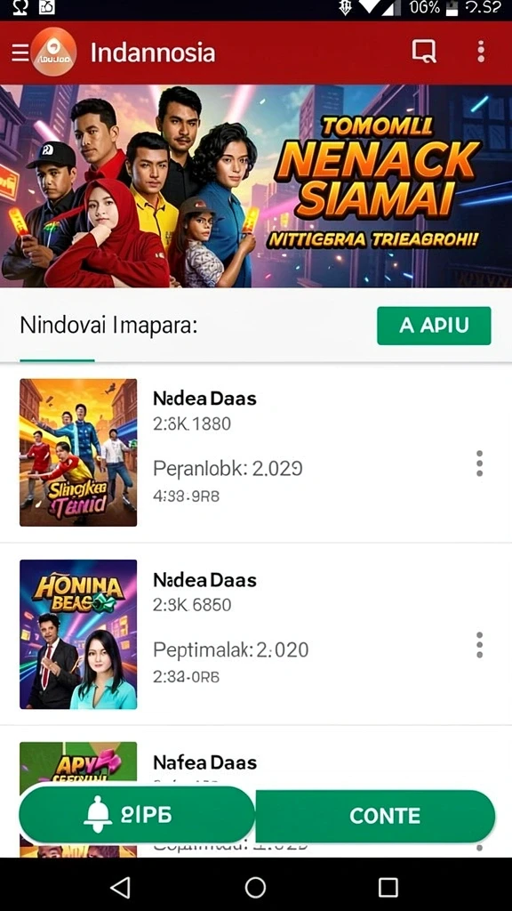 Screenshot menunjukkan grafis yang memukau dan gameplay yang menarik.