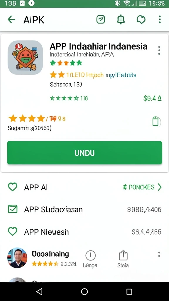 Tampilan antarmuka yang ramah pengguna.