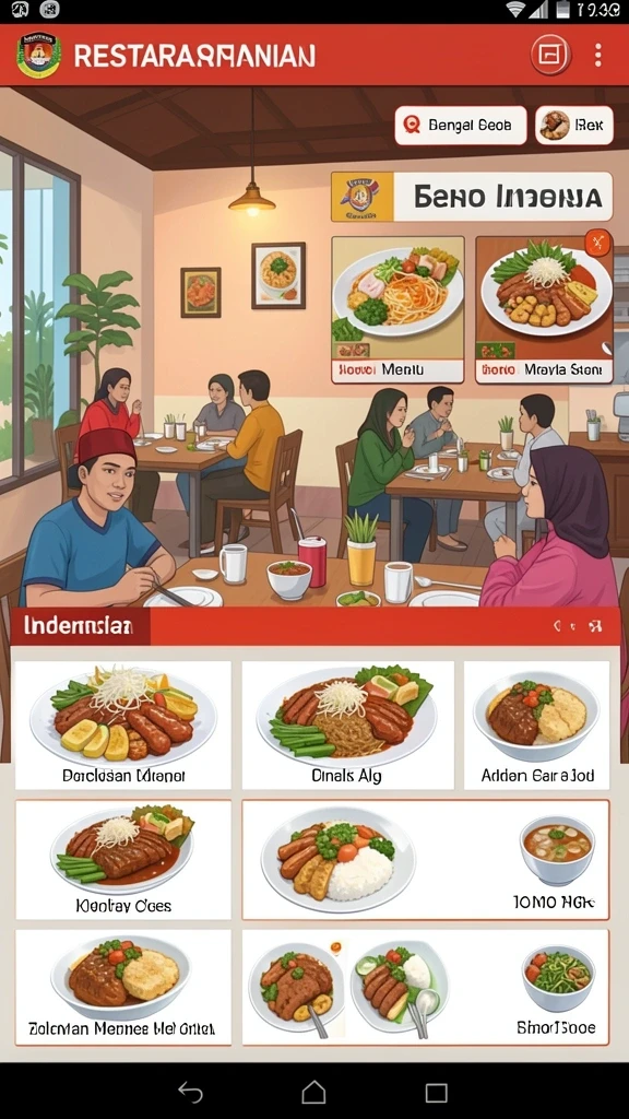 Grafik menawan yang memikat pemain.