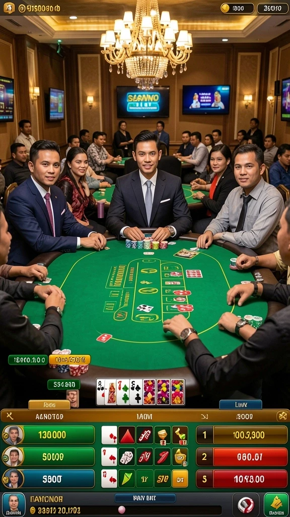Fitur komunitas yang mendukung interaksi antar pemain.