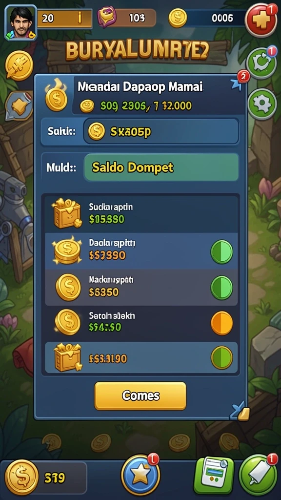 Misi menantang yang siap menguji skill pemain.