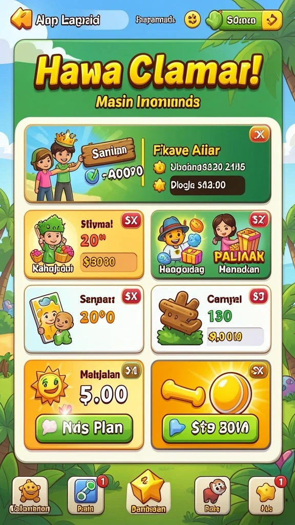 Karakter kustomisasi yang dapat disesuaikan dengan pilihan pemain.