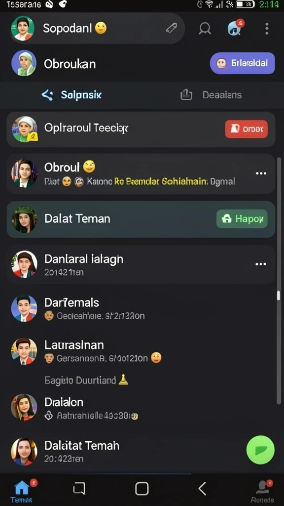 Antarmuka permainan yang menarik dan user-friendly.