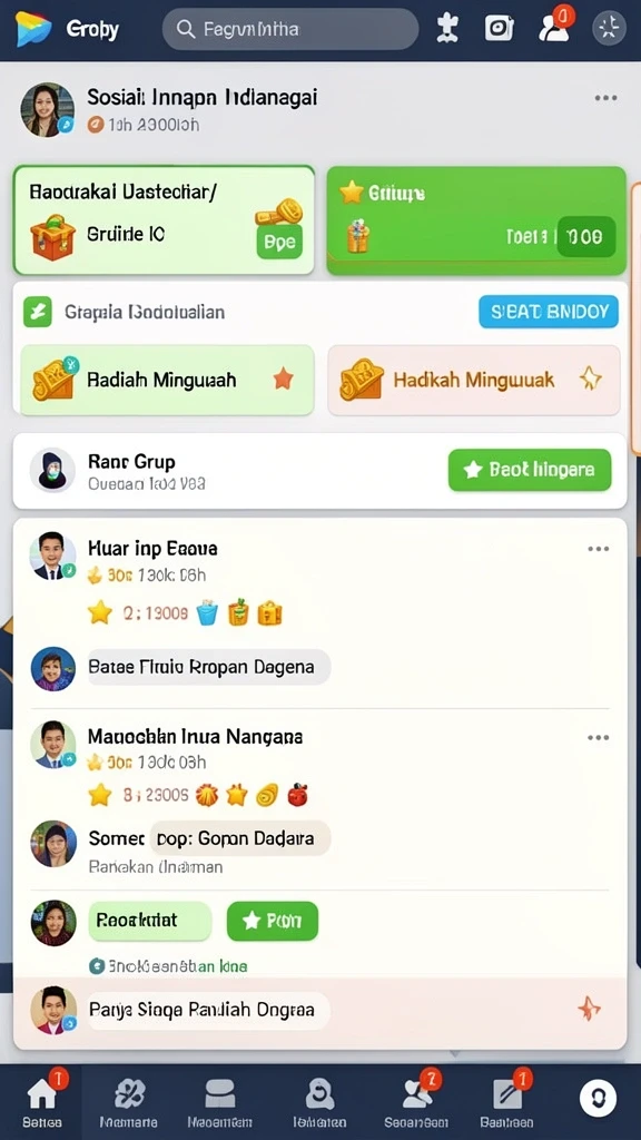 Tampilan antarmuka yang ramah pengguna.