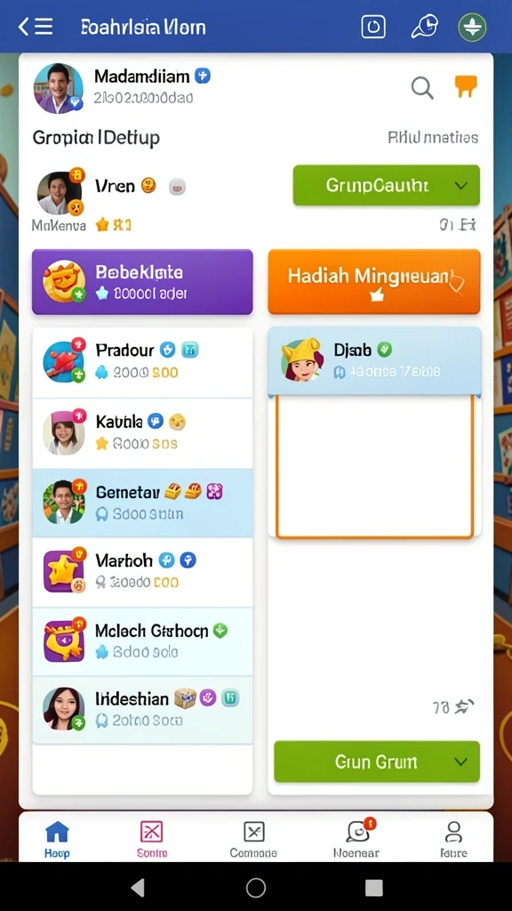 Screenshot menunjukkan karakter utama dalam aksi heroik.