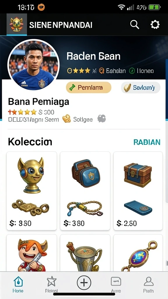 Tampilan antarmuka yang menarik dan mudah dinavigasi.