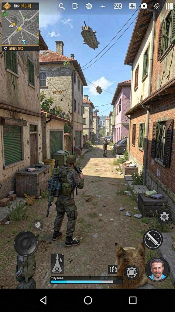 Screenshot menunjukkan fitur sosial dalam game.