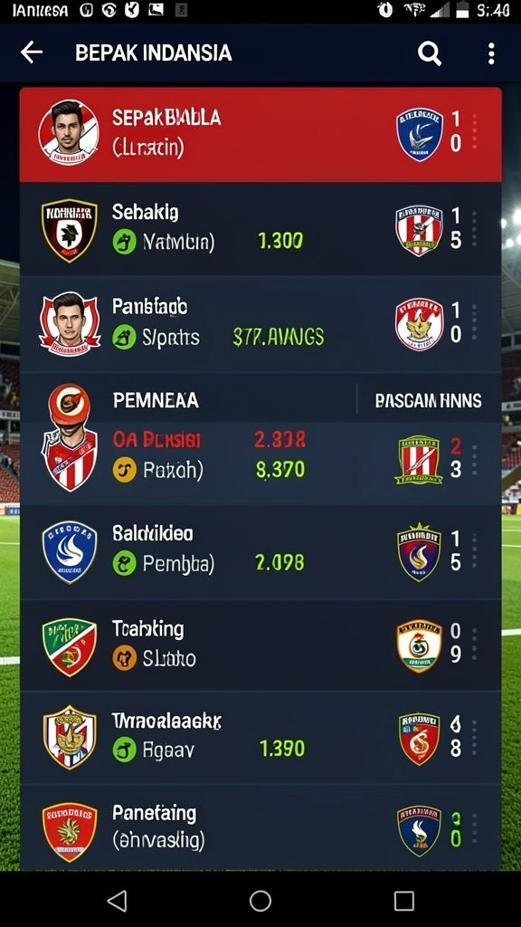 Gambar menunjukkan misi dan tantangan yang sedang dihadapi pemain.
