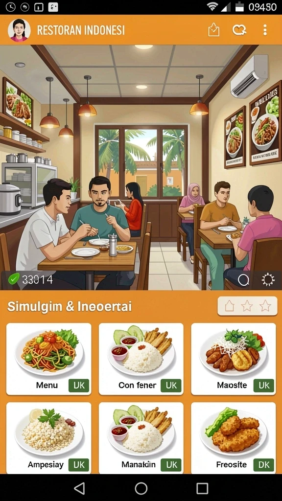 Gambaran petualangan menjelajahi planet baru.