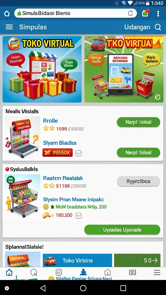 Tampilan awal aplikasi GGR777 yang menarik.