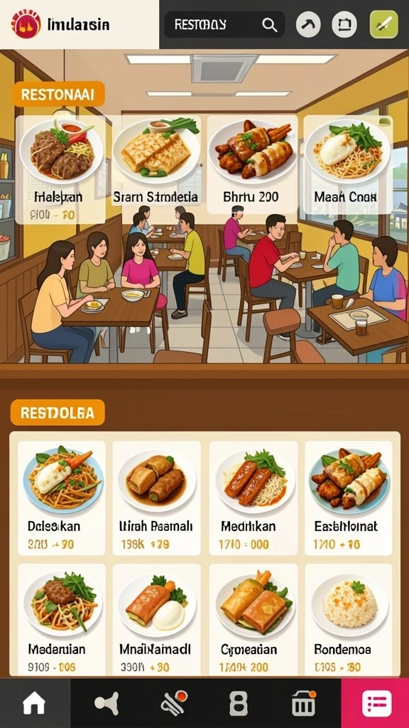 Tampilan antarmuka yang intuitif dan mudah digunakan.