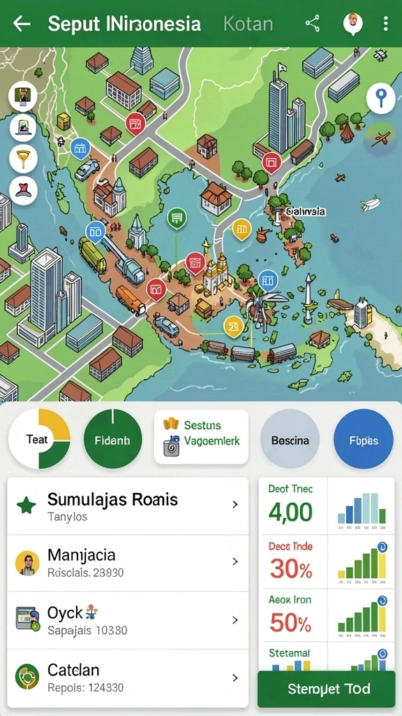 Gameplay seru dengan level menantang.