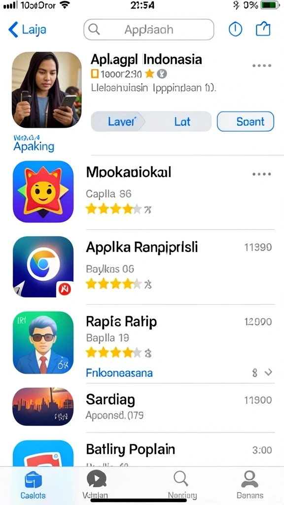 Tampilan antarmuka yang user-friendly dan intuitif.