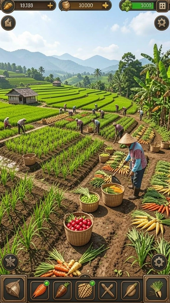 Momen seru saat menggunakan karakter unik dalam permainan.