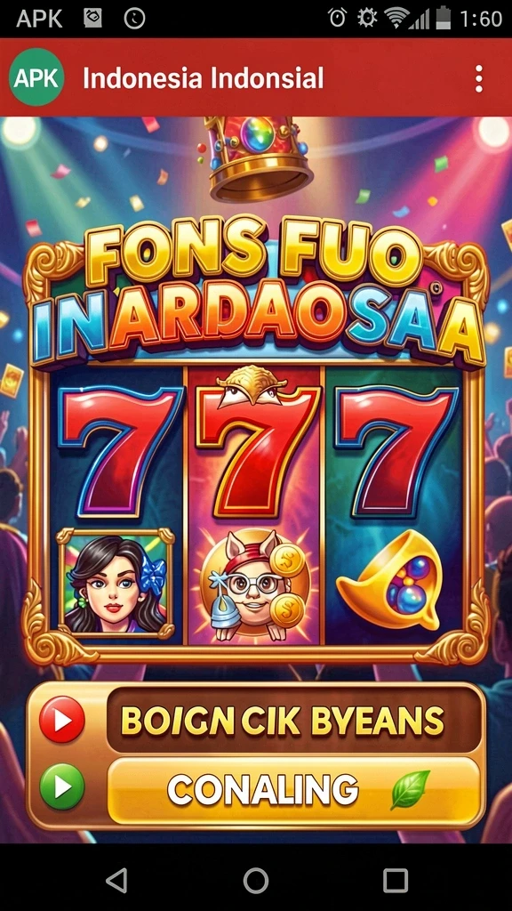 Tampilan awal game HQ777 yang memukau.