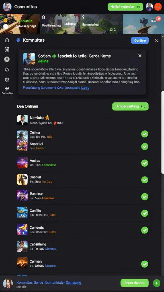 Screenshot menunjukkan karakter baru yang menarik.