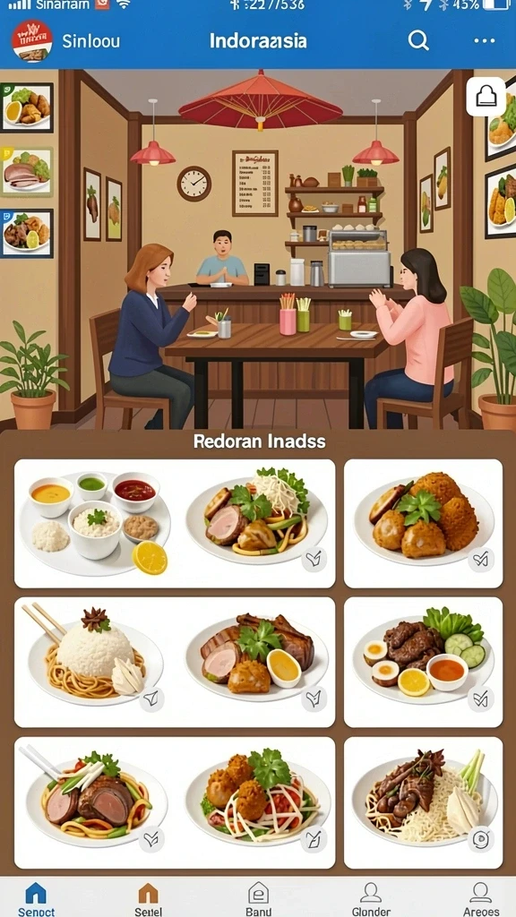 Tampilan antarmuka MAMIBET yang menarik dan user-friendly.