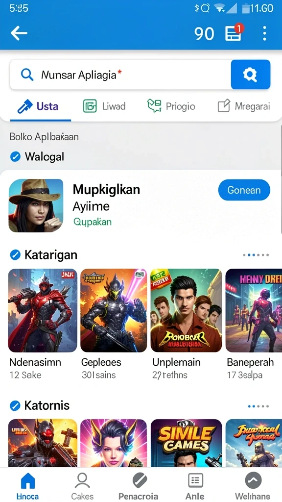 Tampilan menarik dan antarmuka yang ramah pengguna.