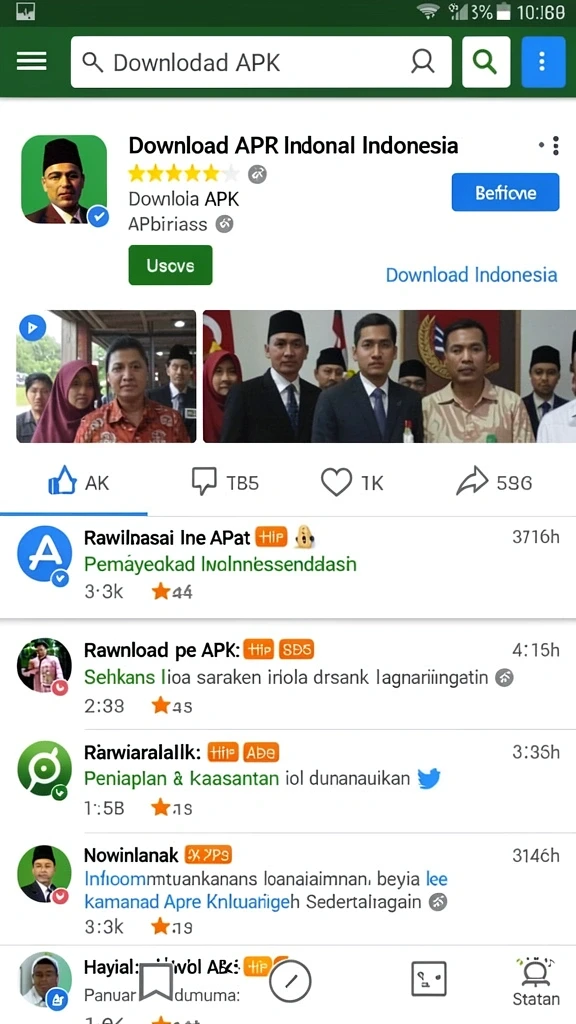 Fitur komunitas untuk berbagi pengalaman dan tips.