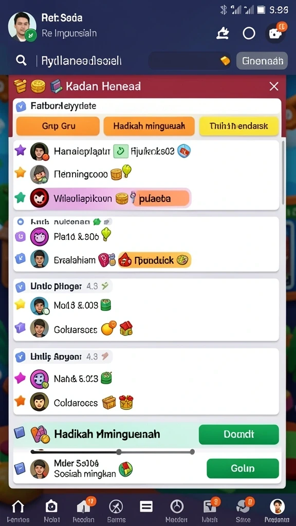 Beragam jenis permainan yang tersedia untuk semua kalangan.