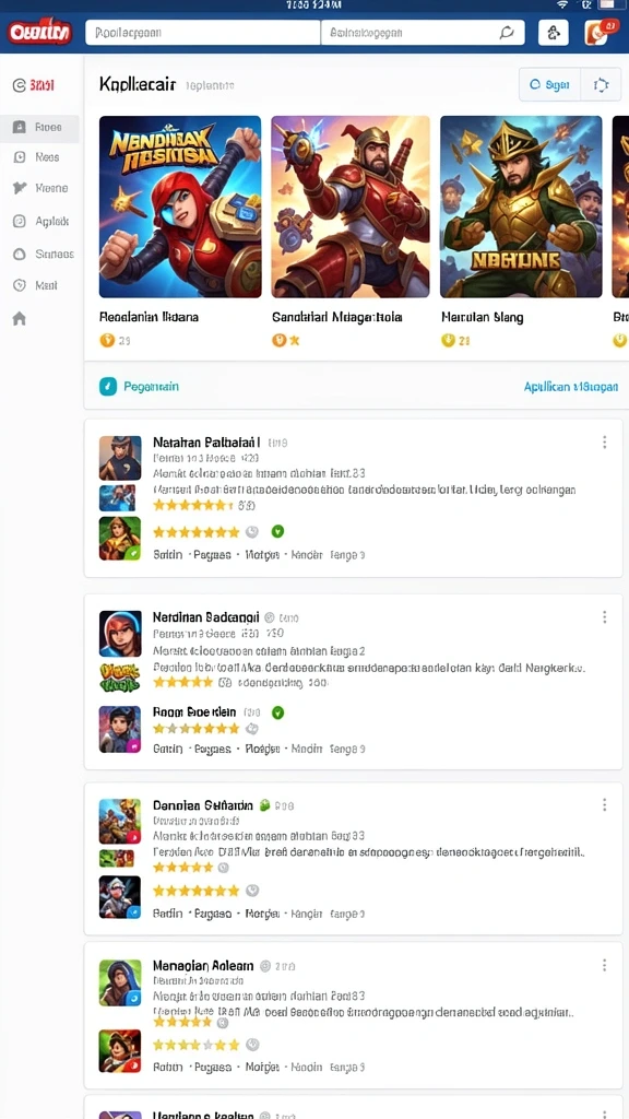 Karakter-karakter unik dengan kemampuan berbeda.