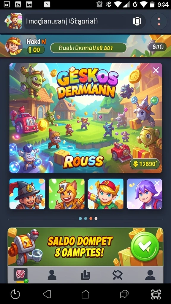 Sistem rewards untuk pengguna aktif yang menguntungkan.