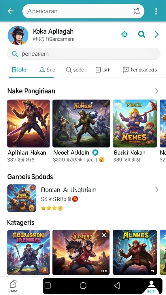 Karakter-karakter unik dengan kemampuan spesial.