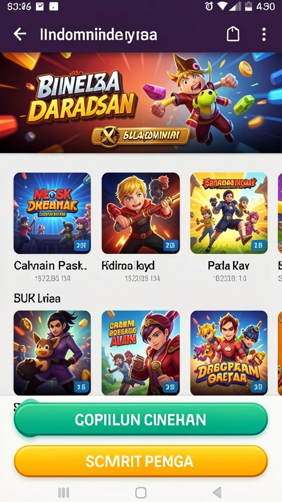 Beragam pilihan permainan slot dengan tema menarik.