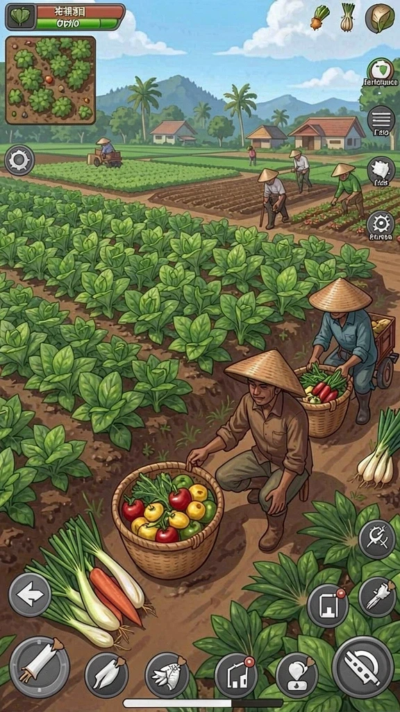 Karakter menarik dengan desain yang unik.