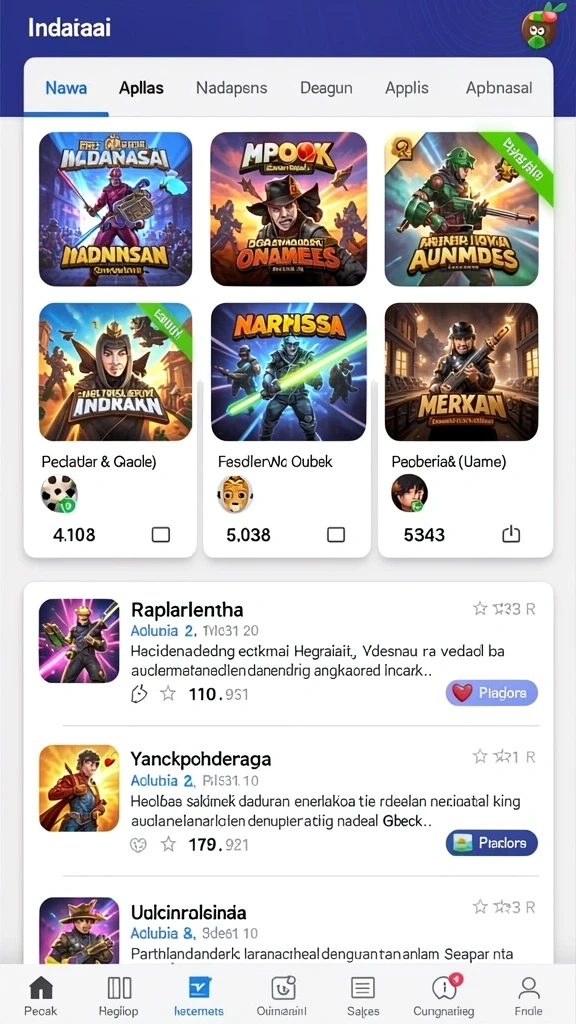 Level menantang yang membuat pemain betah berlama-lama.