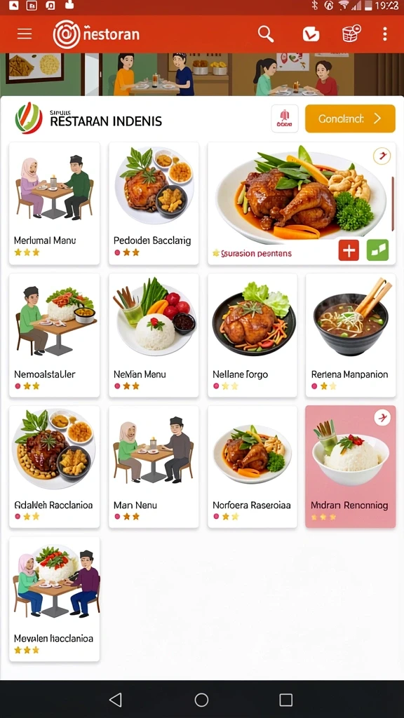 Tangkapan layar level penuh warna dan tantangan.