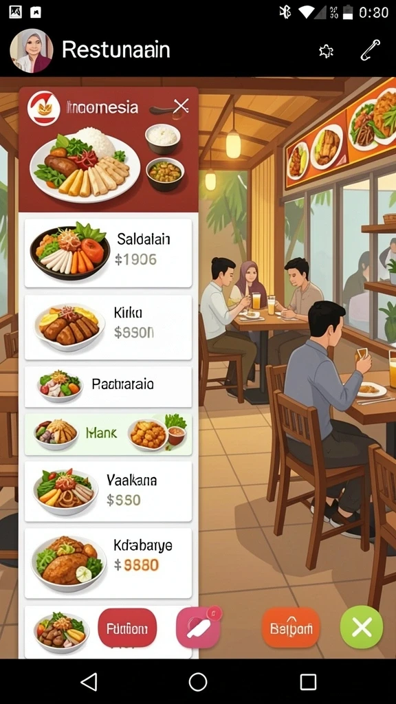 Tampilan grafis yang menawan dan tajam.