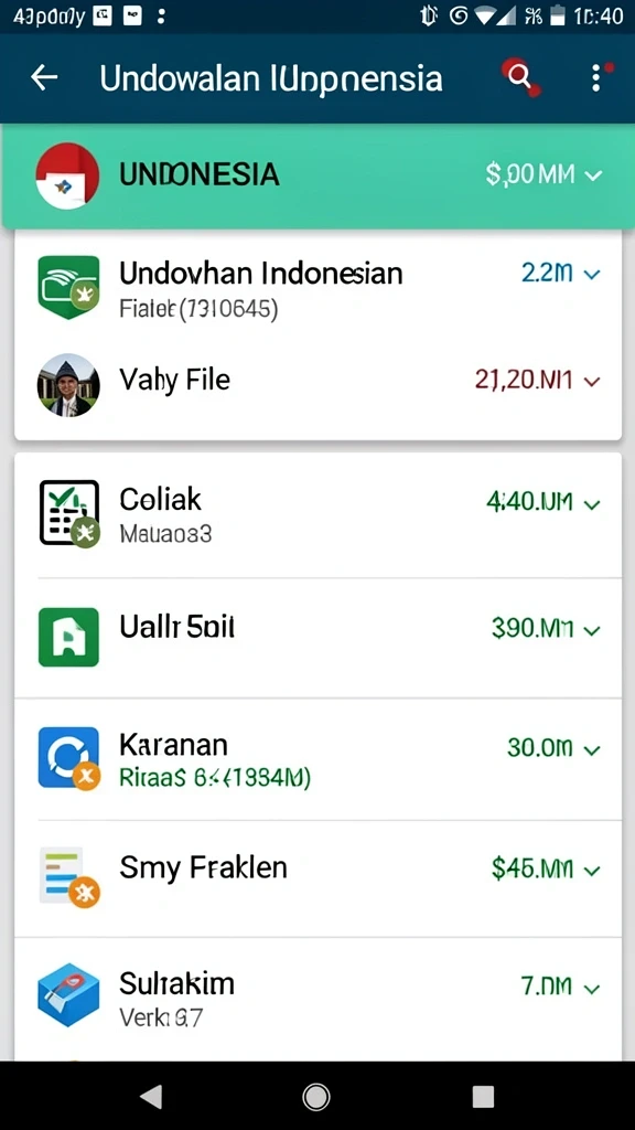Tampilan antarmuka yang menarik dan mudah digunakan.