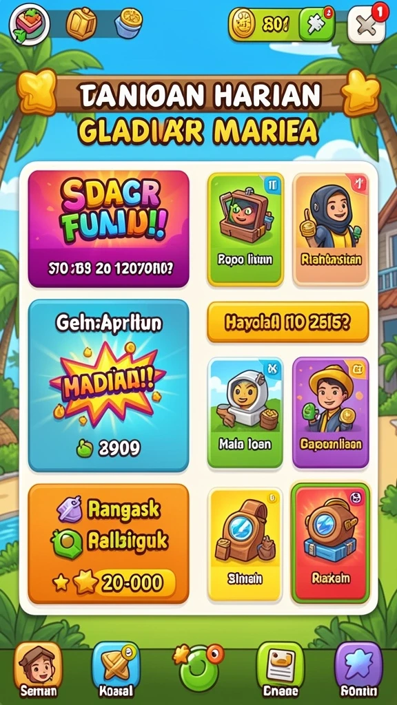 Fitur bonus yang menarik dan mudah dipahami.