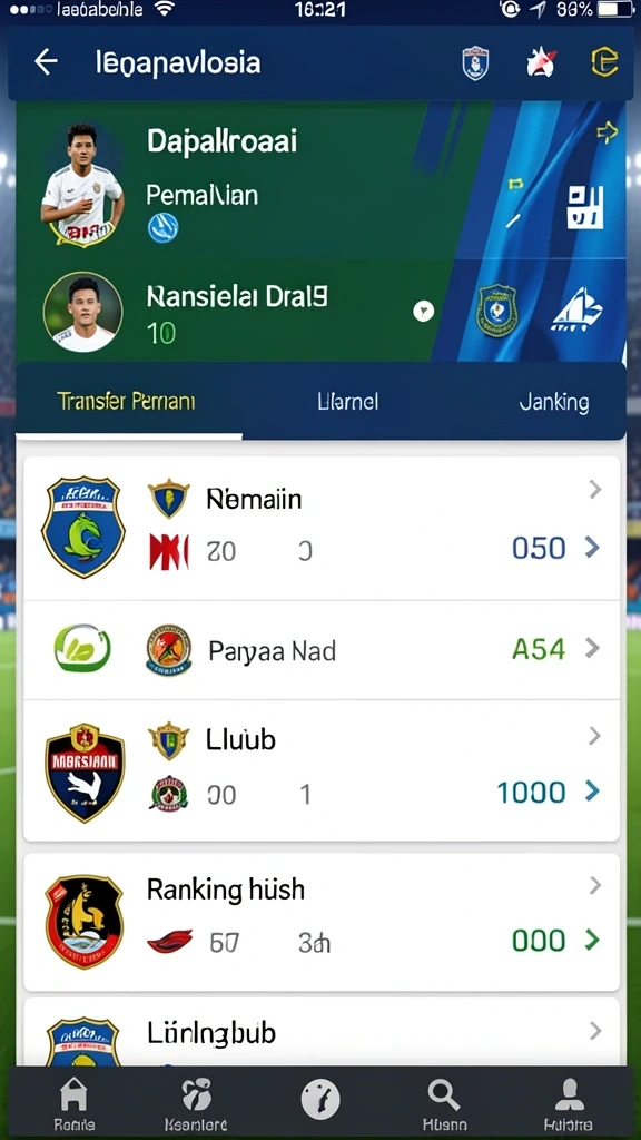 Tampilan karakter yang penuh warna dan menarik.