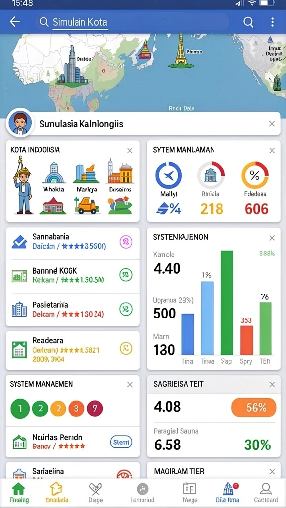 Tampilan antarmuka yang menarik dan mudah digunakan.
