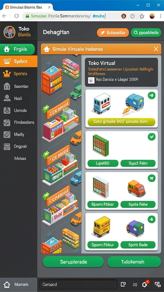 Screenshot: Tampilan awal game dengan grafis menawan.