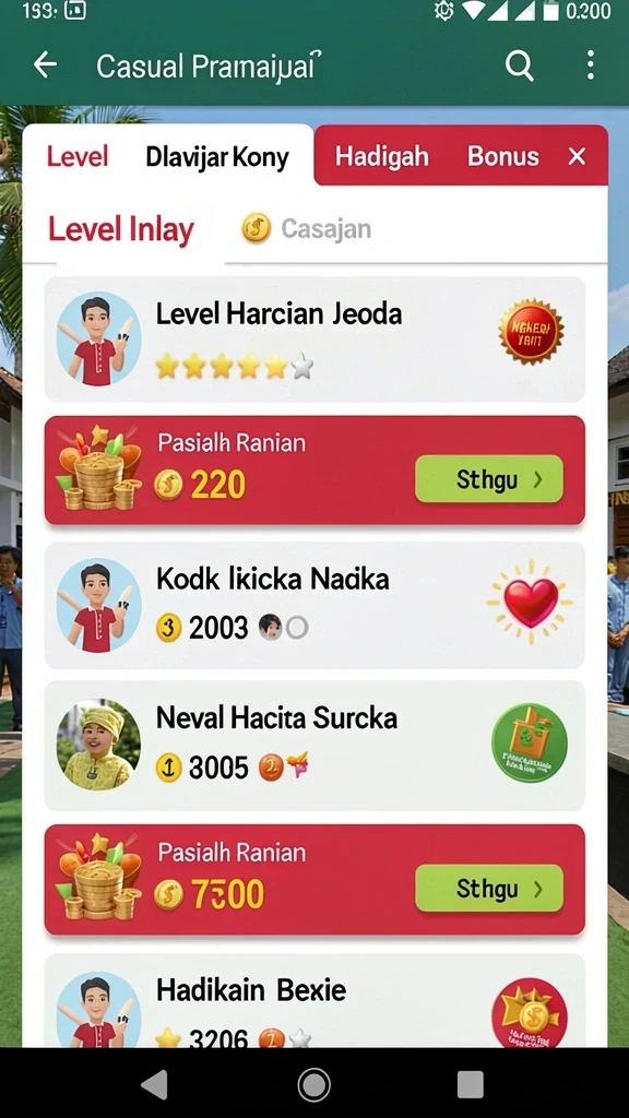 Tampilan antarmuka yang intuitif dan menarik.